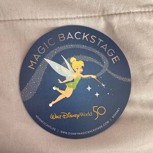 Disney Blue and Green Tinker Bell Coaster